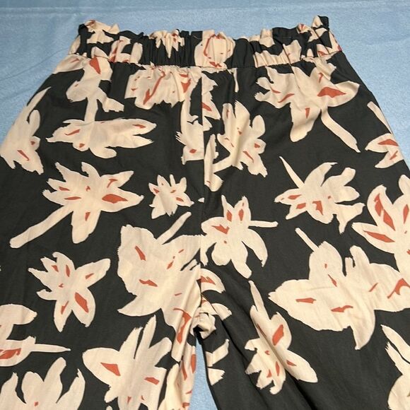NWT ZARA MULTICOLOR HIGH WAIST FLORAL PRINTED BALLOON PANTS C21 - Picture 8 of 8